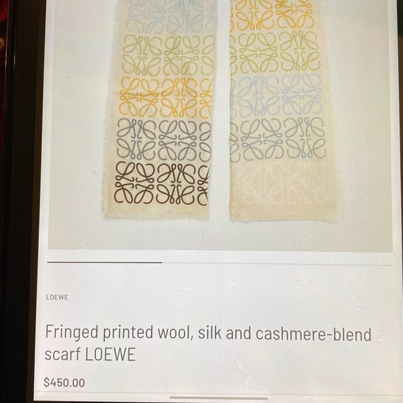 LOEWE scarf Lg - Picture 8 of 10